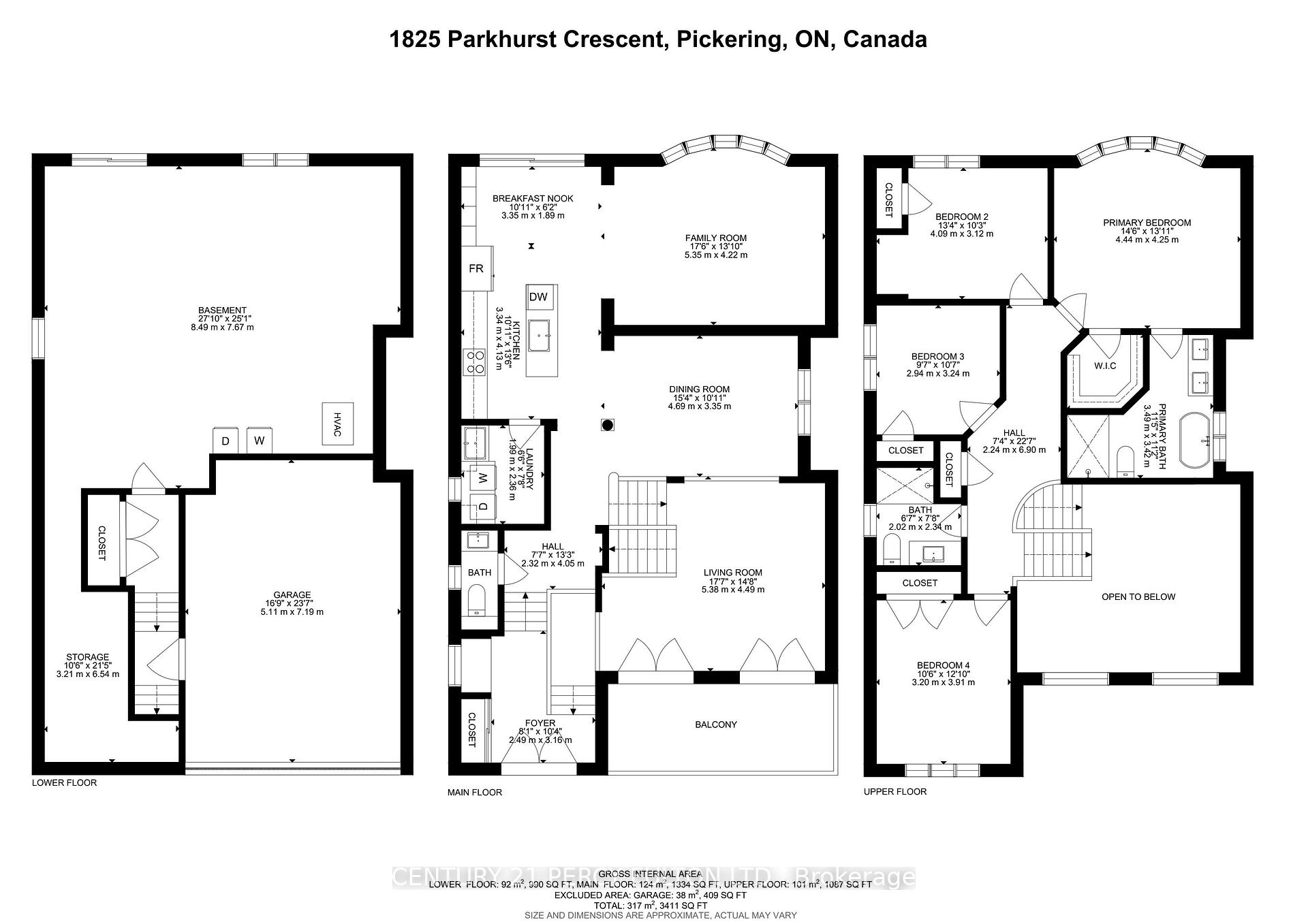 Photo 6 of 1825 Parkhurst Crescent, Pickering, Duffin Heights — HOMEH