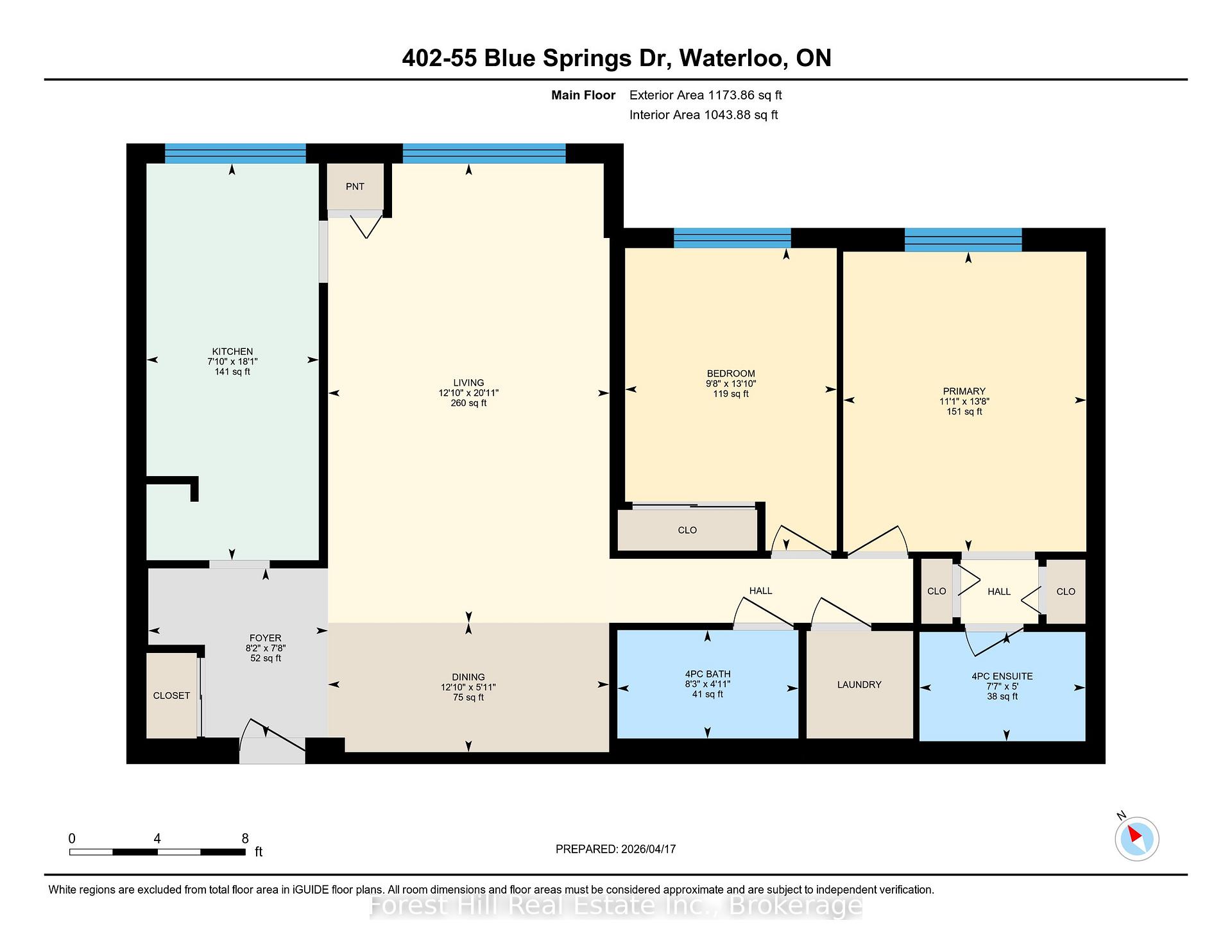 Photo 27 of Unit 402, 55 Blue Springs Drive, Waterloo, Colonial Acres — HOMEH