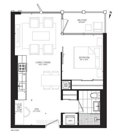 Photo 17 of Unit 409, 17 Dundonald Street, Toronto, Church-Yonge Corridor — HOMEH