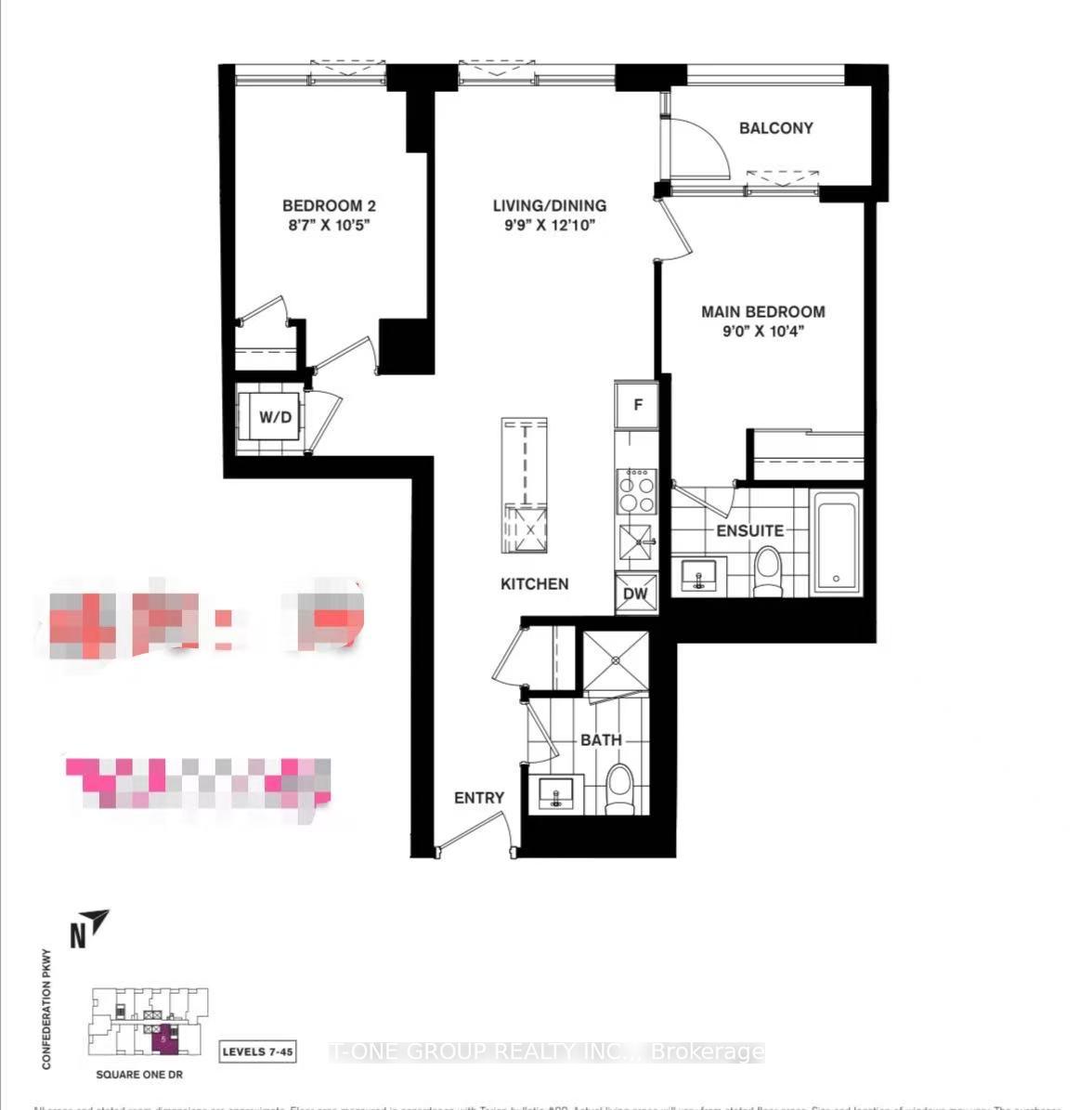 Photo 13 of Unit 1805, 395 Square One Drive, Mississauga, City Centre — HOMEH