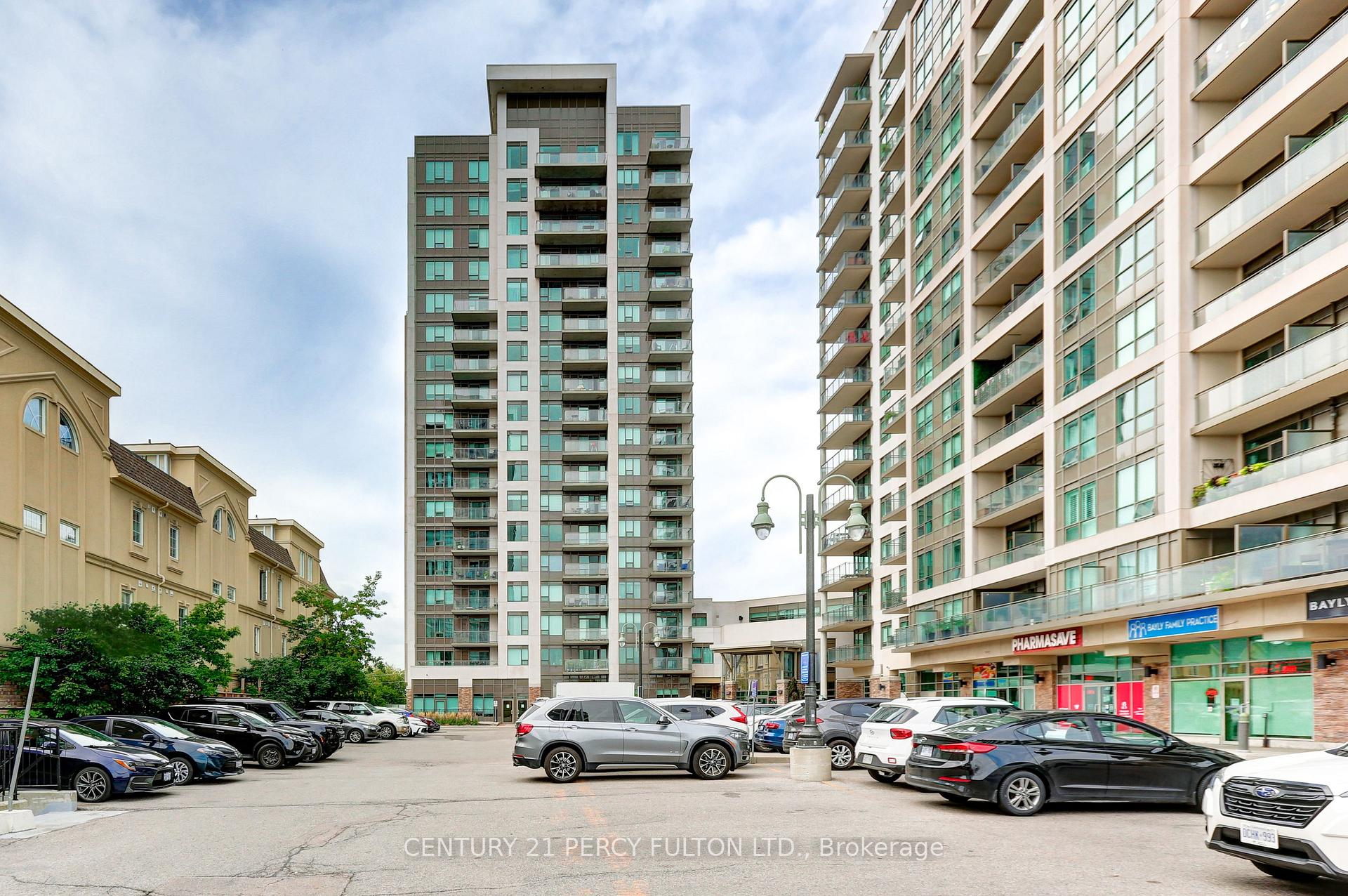 Front of Unit 1409, 1215 Bayly Street