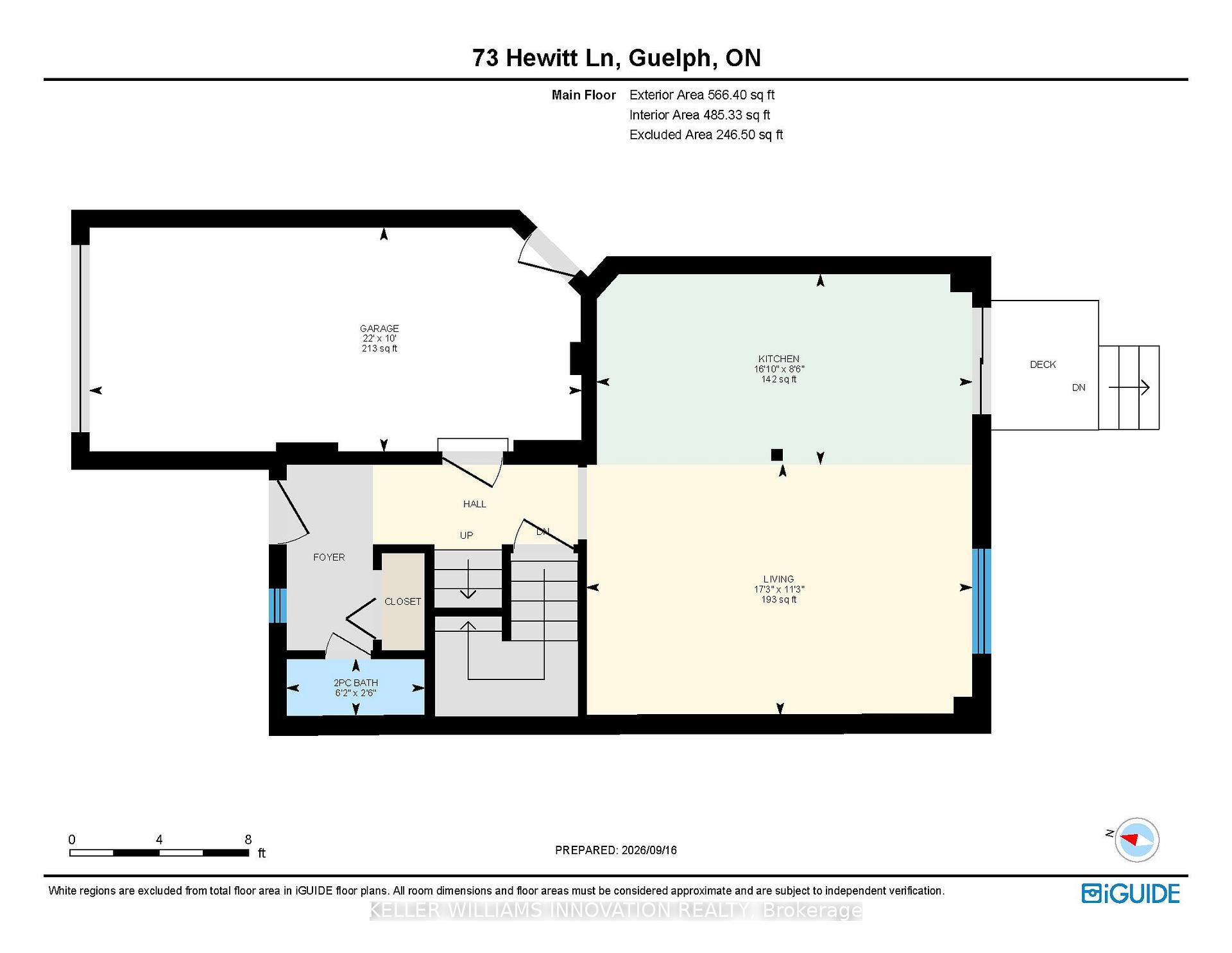 Photo 31 of 73 Hewitt Lane, Guelph, Willow West/Sugarbush/West Acres — HOMEH