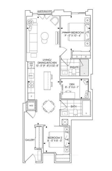 Photo of Unit 601, 123 Portland Street