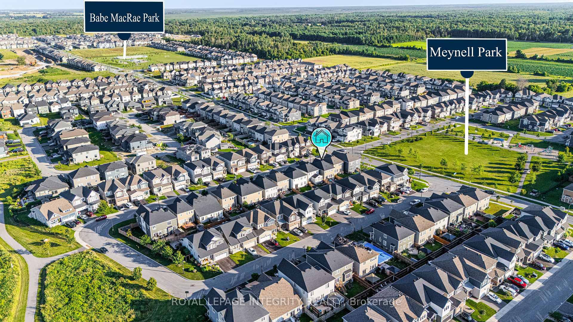 Photo 37 of 69 Pelham Crescent, Ottawa, Goulbourn Twp From Franktown Rd/South To Rideau — HOMEH
