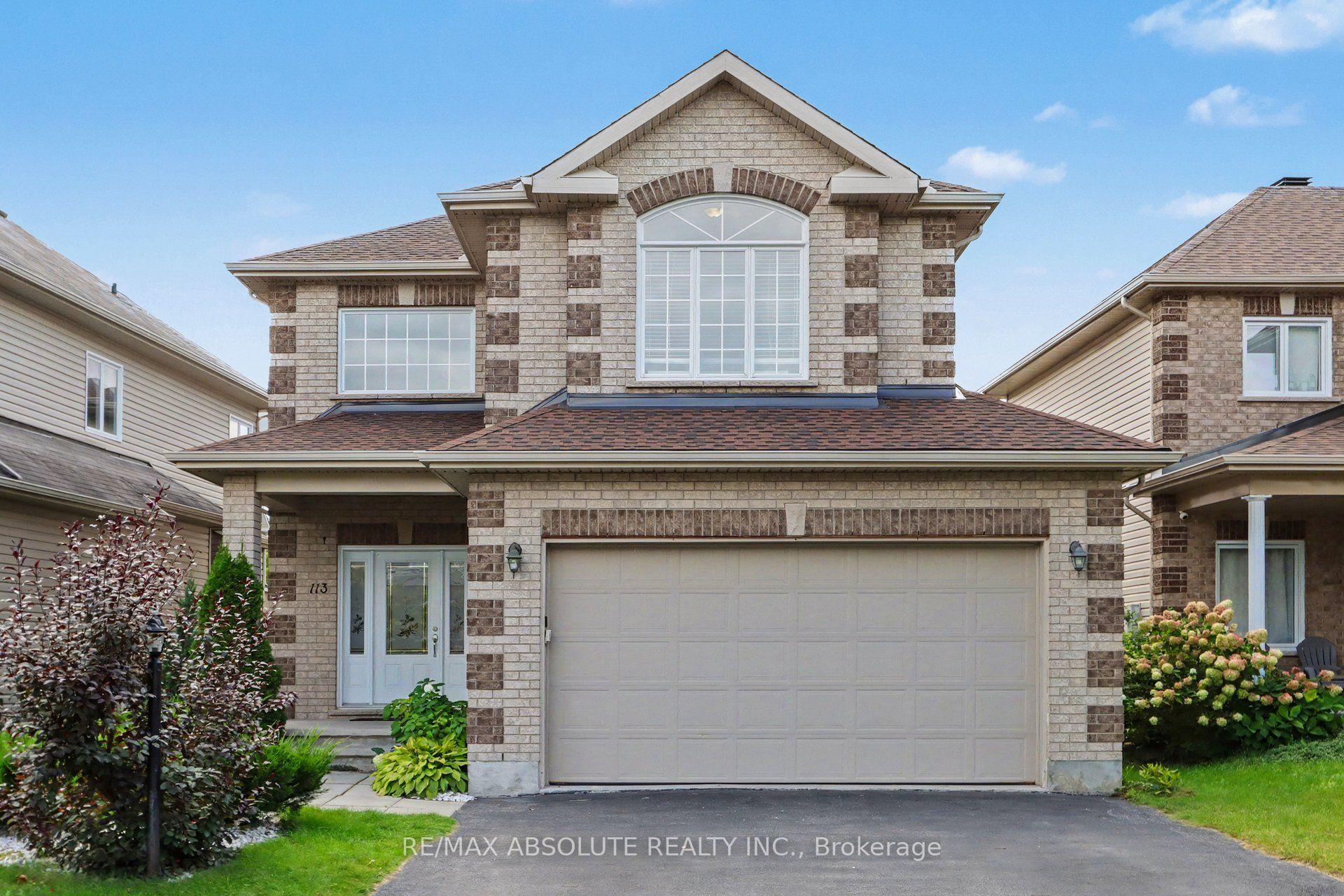 Photo 1 of 113 Sirocco Crescent, Ottawa, Stittsville (North) — HOMEH