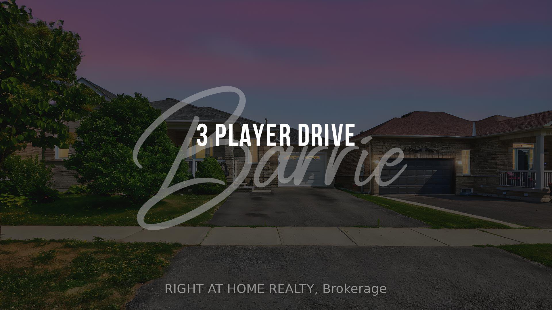 Photo 1 of 3 Player Drive, Barrie, East Bayfield — HOMEH