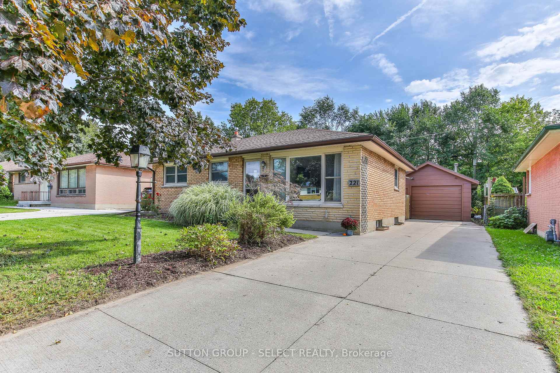 Front of 221 Manitoulin Drive
