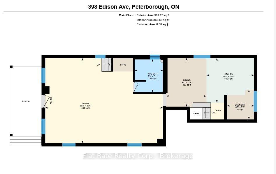 Photo 35 of 398 Edison Avenue, Peterborough, Otonabee Ward 1 — HOMEH