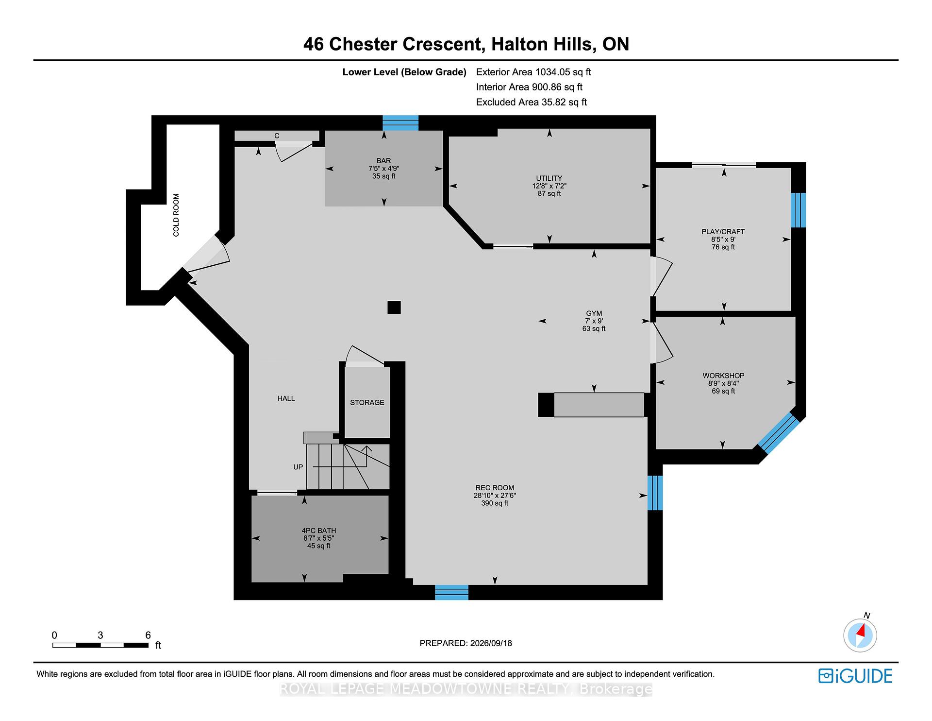 Photo 45 of 46 Chester Crescent, Halton Hills, Georgetown — HOMEH