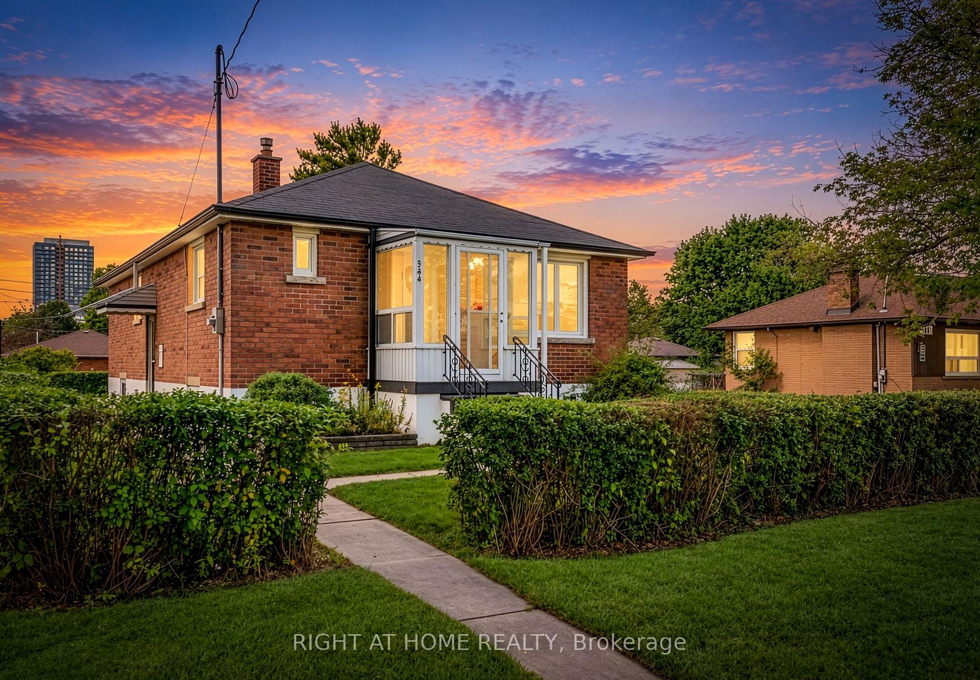 Front of 544 Brimley Road