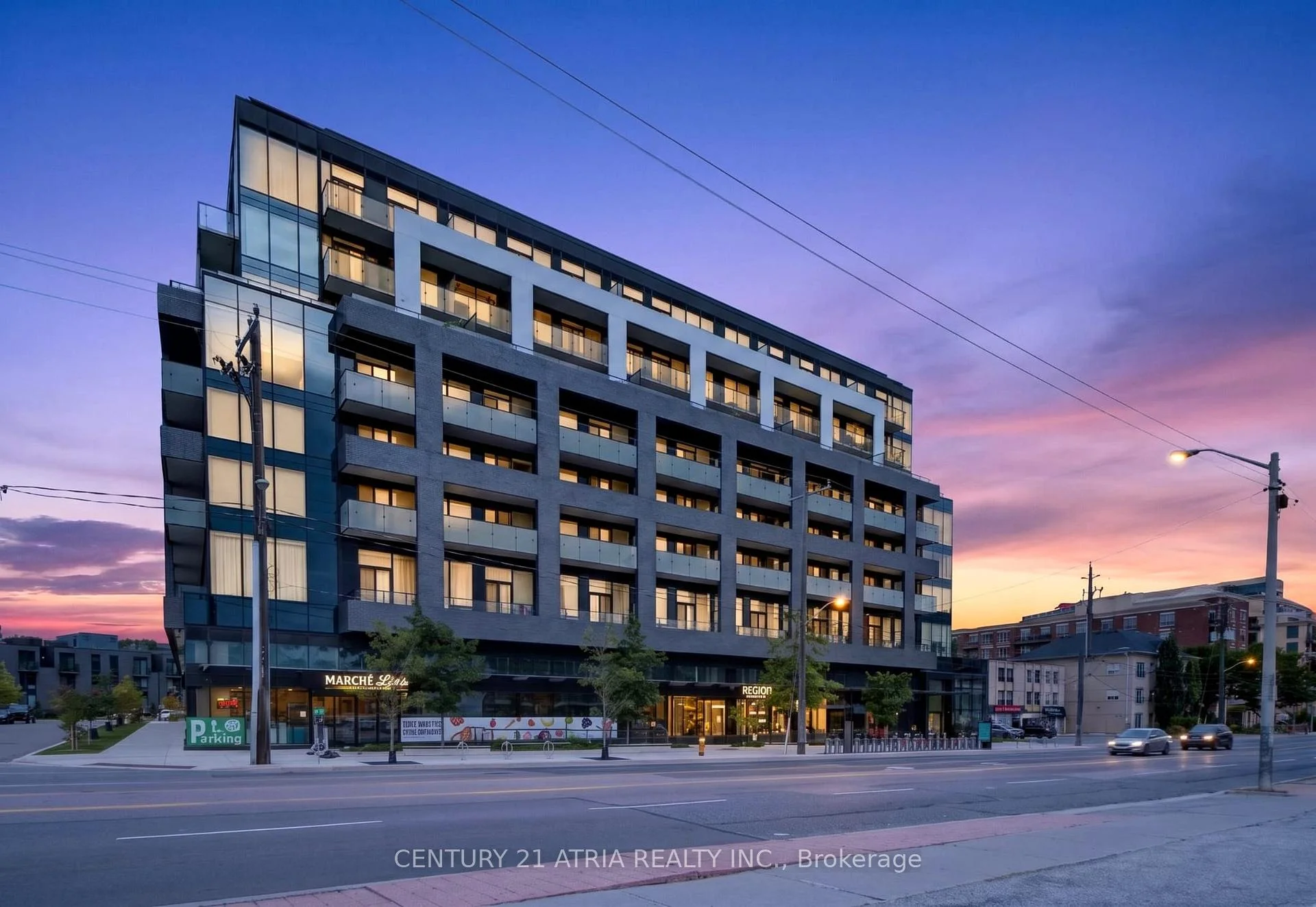 Front of Unit 509, 4208 Dundas Street W