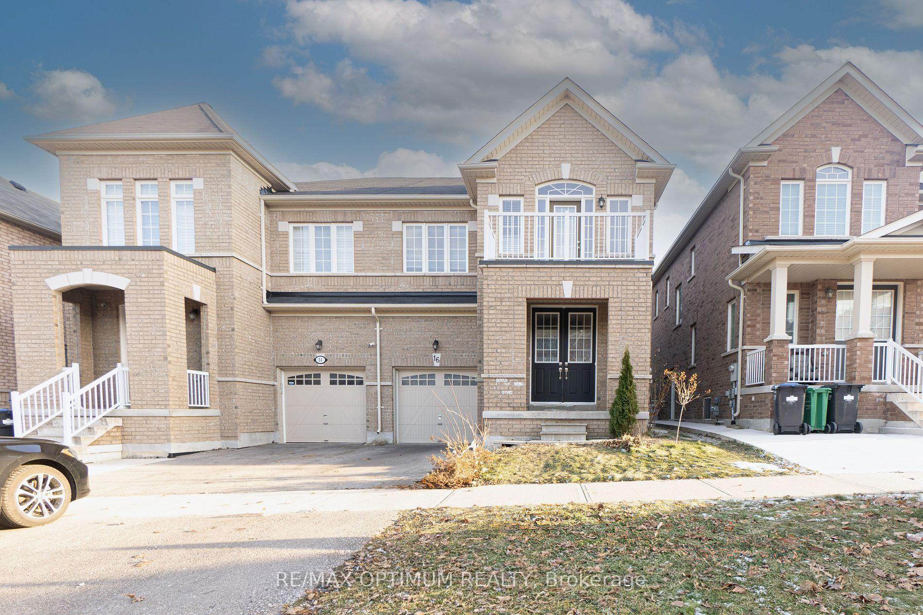 Photo 1 of 16 Vezna Crescent, Brampton, Credit Valley — HOMEH