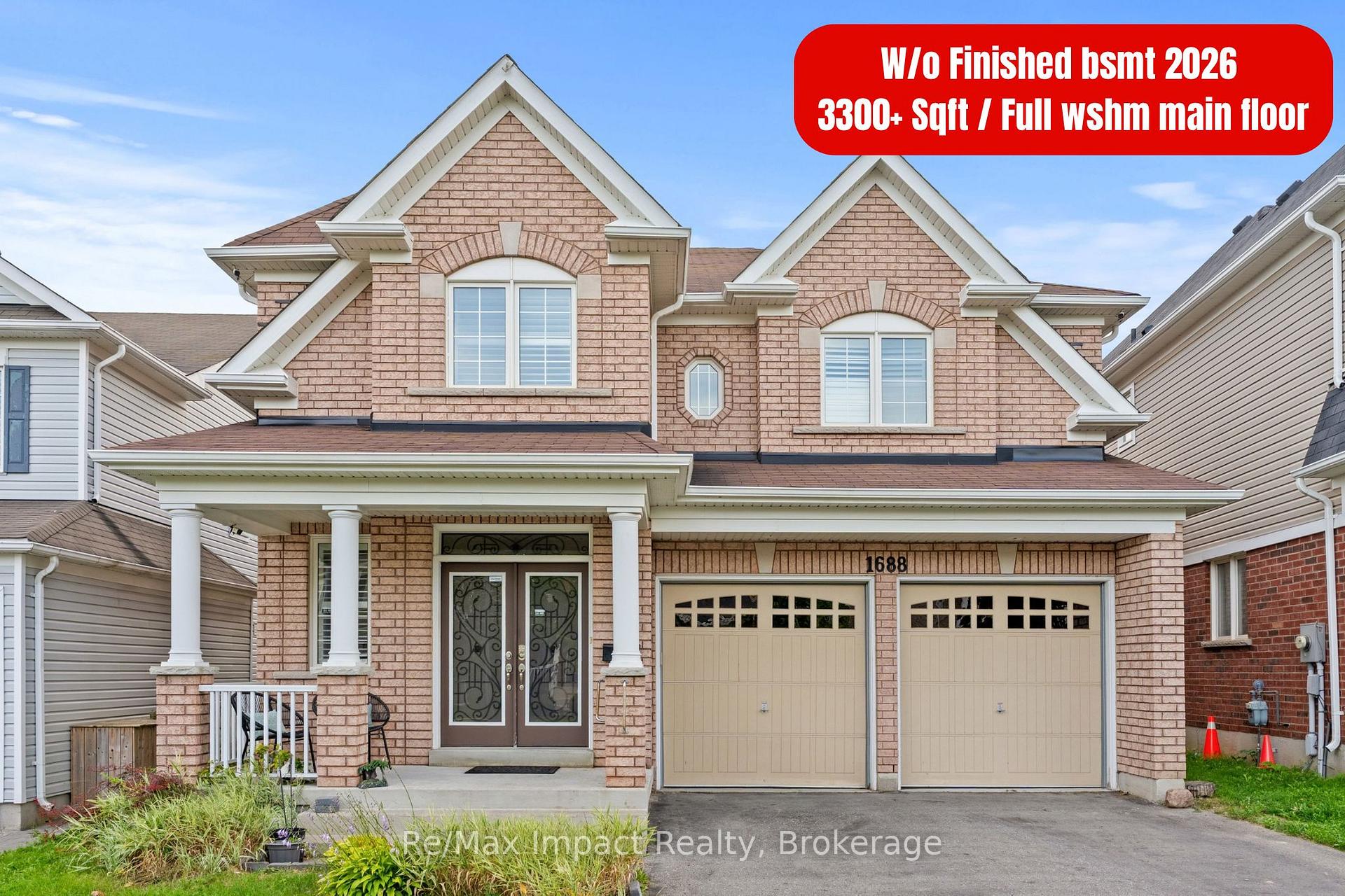 Front of 1688 Finkle Drive