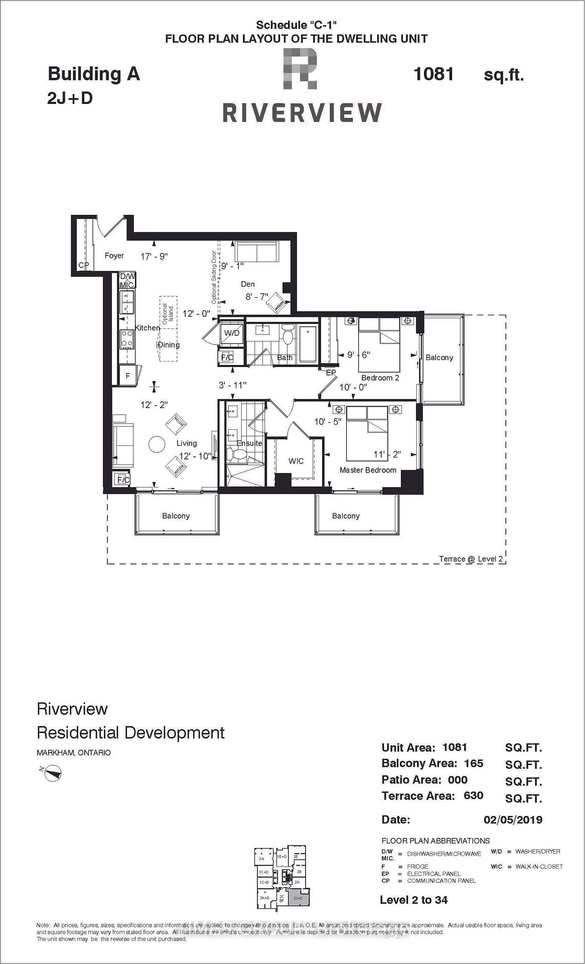 Photo 7 of Unit 2705, 8 Water Walk Drive, Markham, Unionville — HOMEH