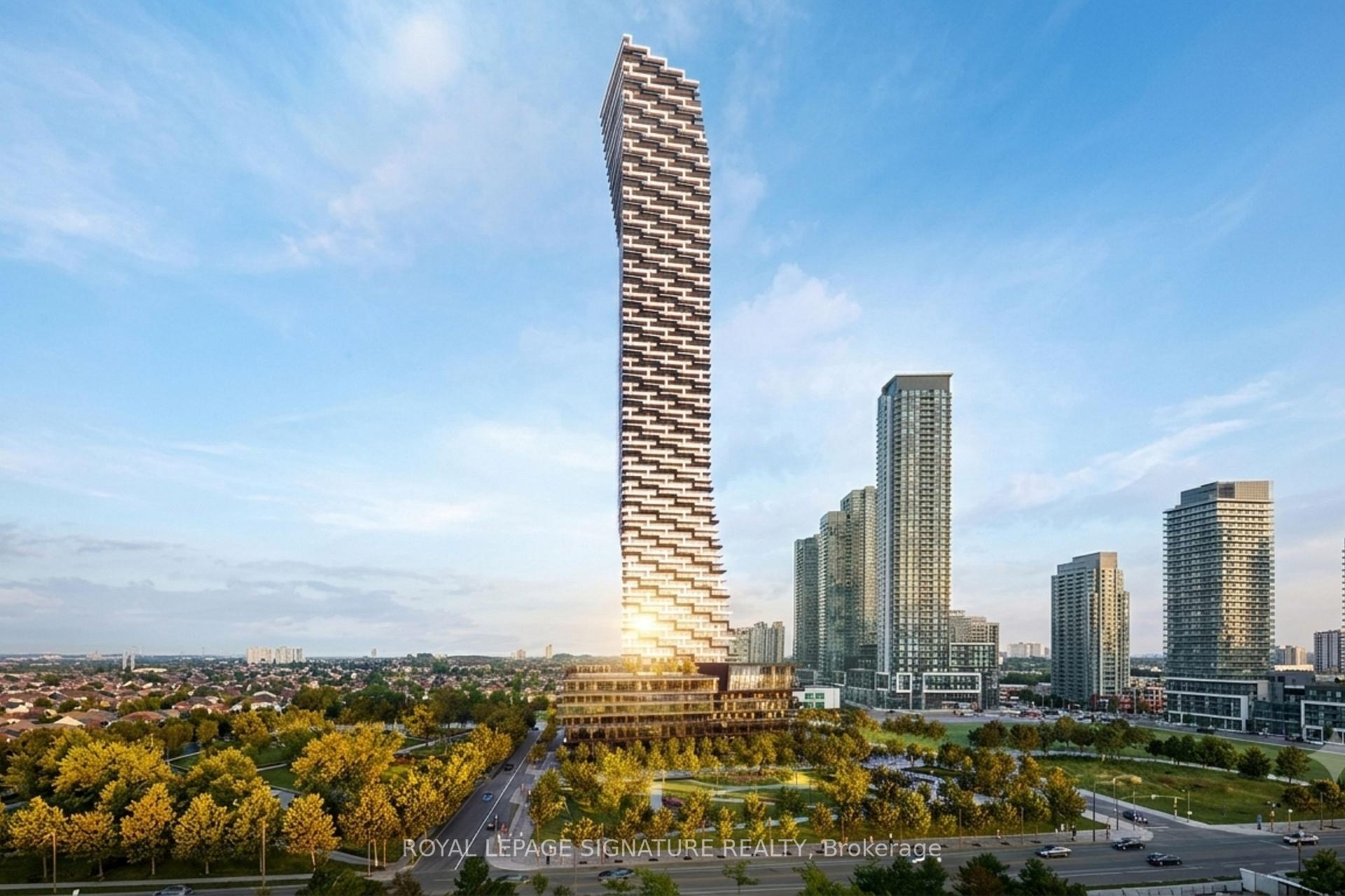 Front of Unit 2503, 448 Burnhamthorpe Road W