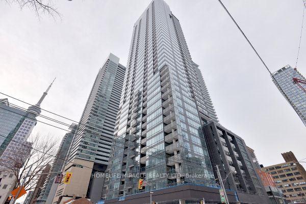 Front of Unit 2510, 295 Adelaide Street W