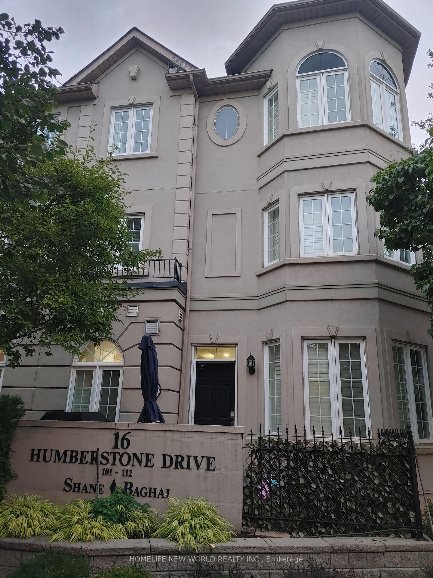 Front of Unit 102, 16 Humberstone Drive