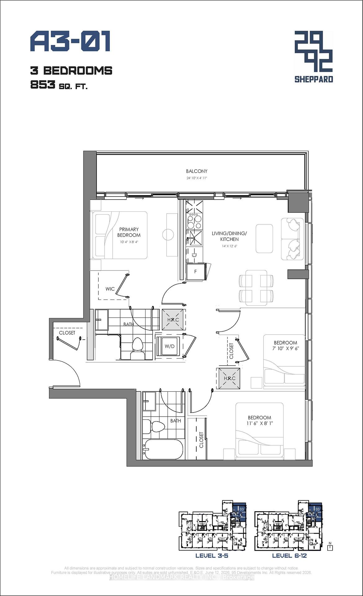 Photo 2 of Unit 303, 2992 Sheppard Avenue E, Scarborough, L'Amoreaux — HOMEH