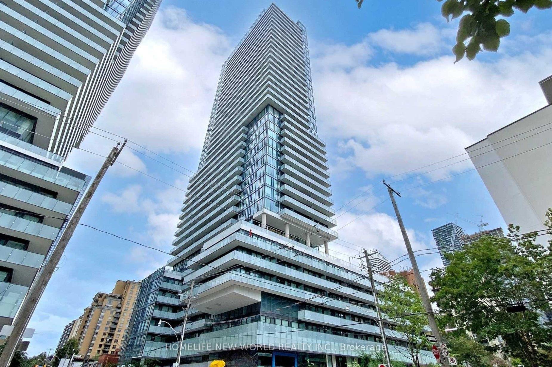 Front of Unit 2805, 161 Roehampton Ave