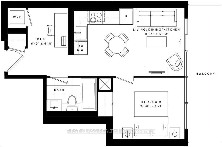 Photo 11 of Unit 1508, 501 Yonge Street, Toronto, Church-Yonge Corridor — HOMEH