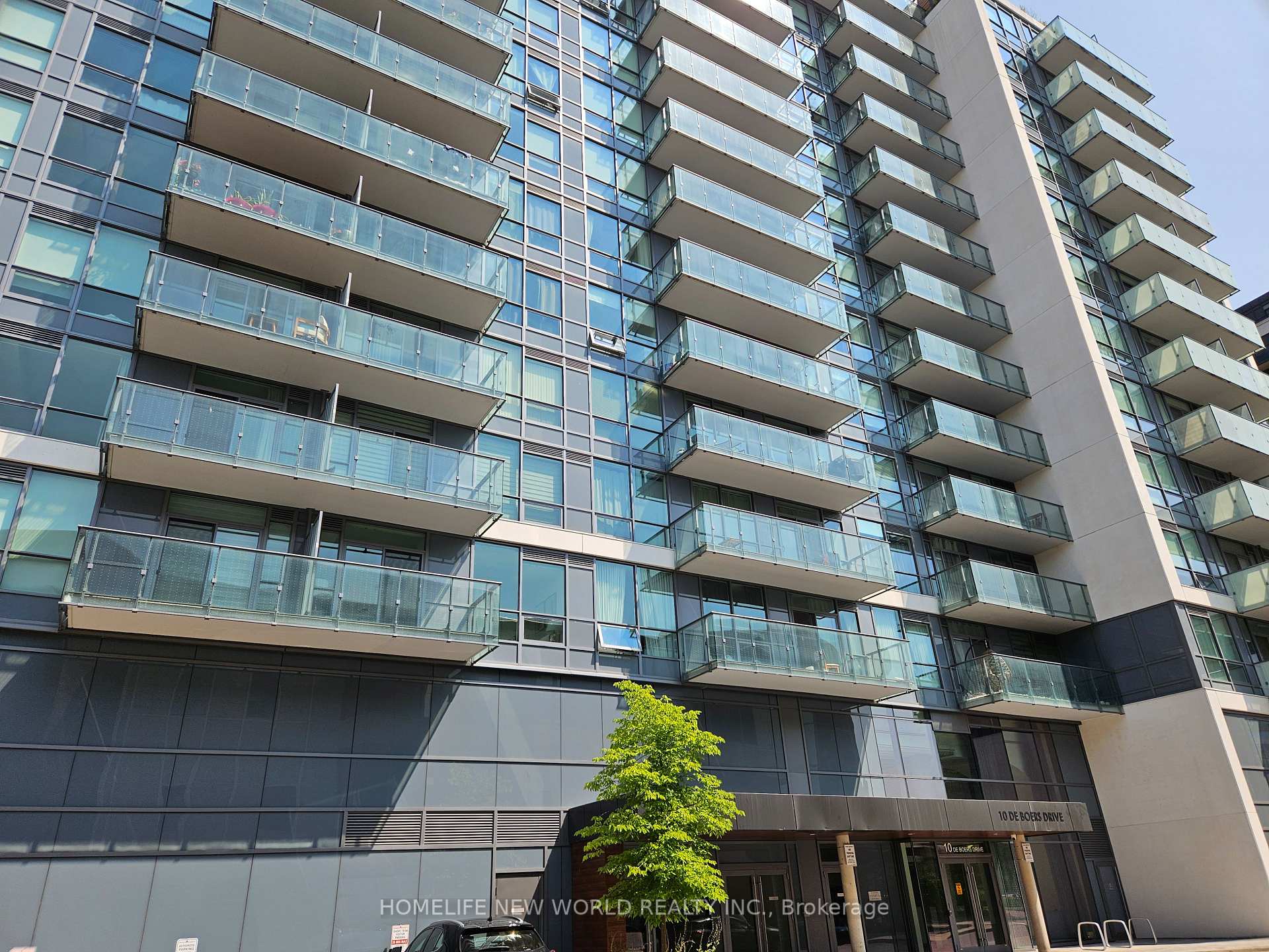 Front of Unit 1312, 10 De Boers Drive