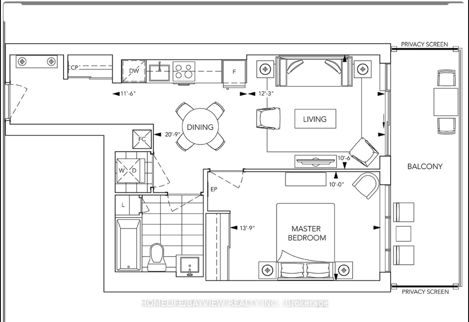 Front of Unit 1908, 30 Inn On The Park Drive