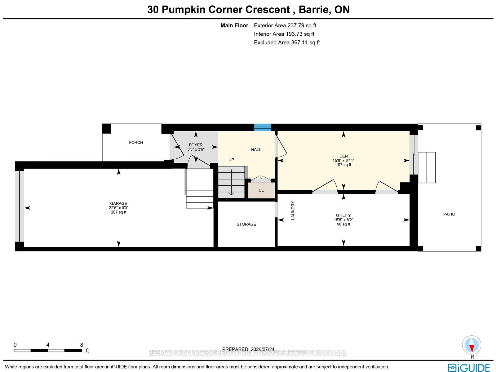 Photo 20 of 30 Pumpkin Corner Crescent, Barrie, Rural Barrie Southeast — HOMEH