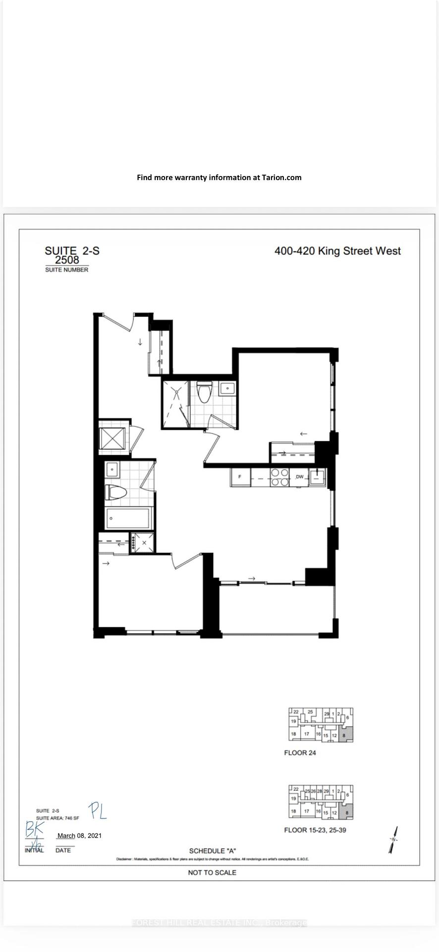 Photo of Unit 2508, 400 King Street