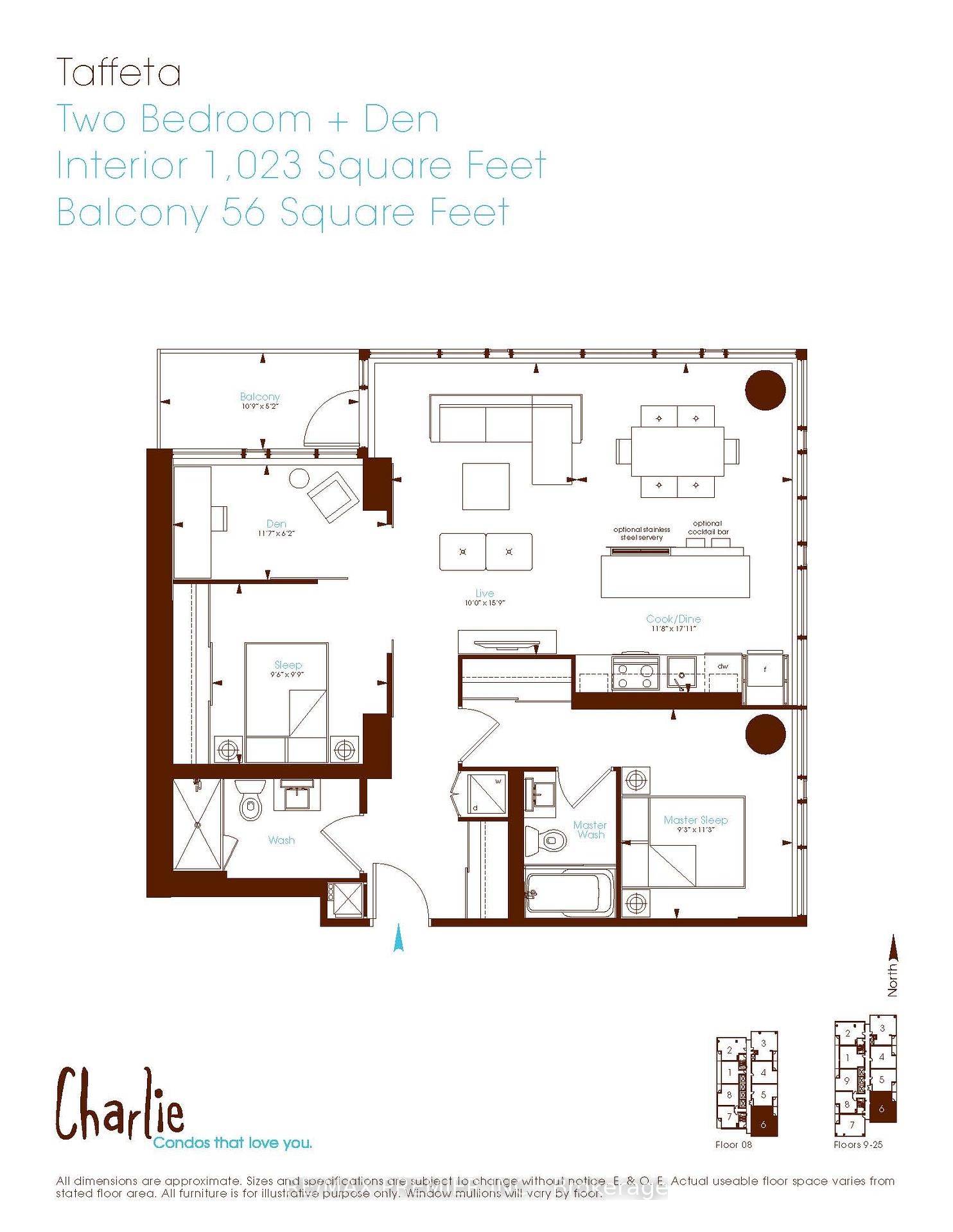 Photo 7 of Unit 1606, 8 Charlotte Street, Toronto, Waterfront Communities — HOMEH