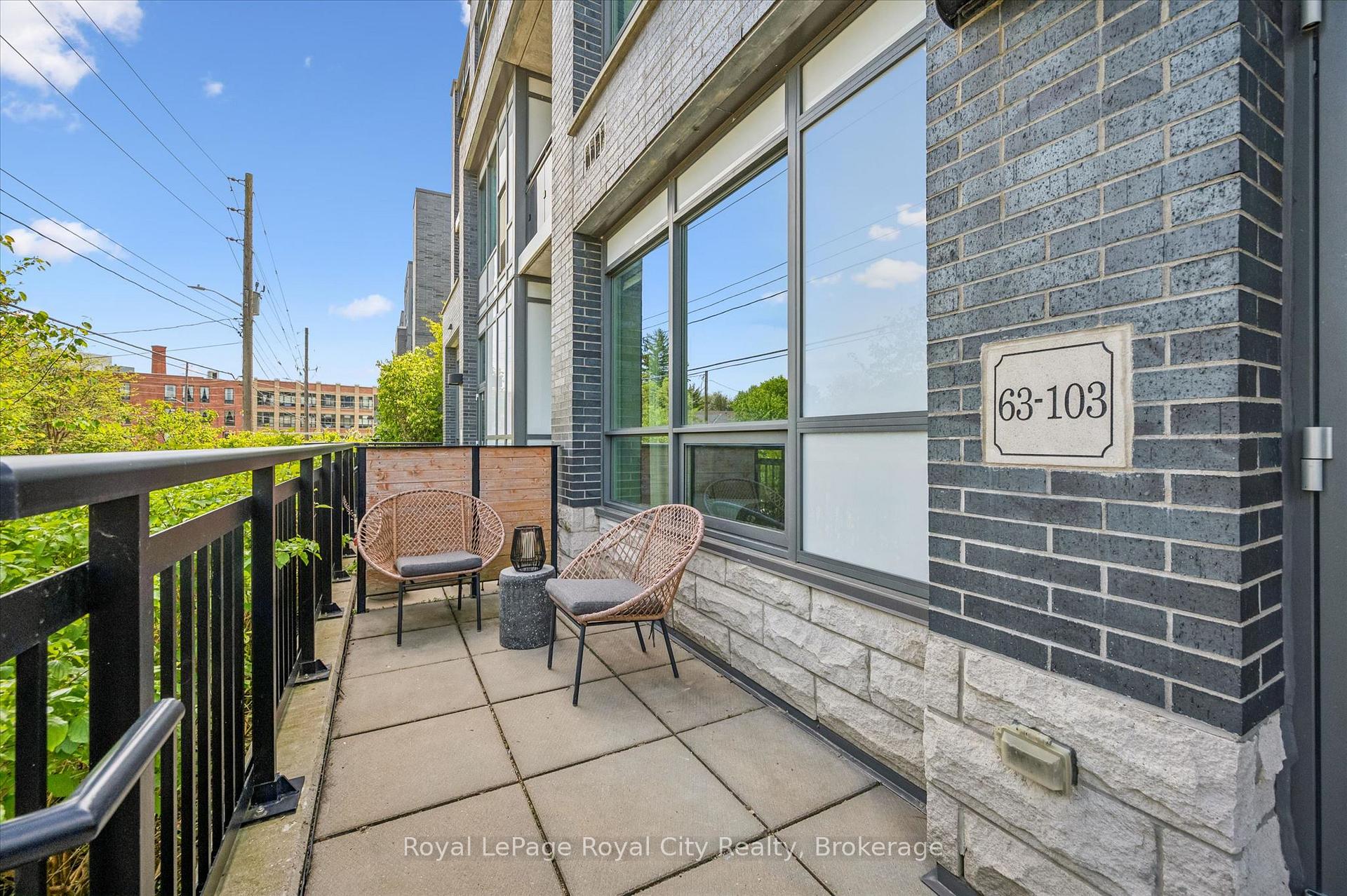 Photo 1 of Unit 103, 63 Arthur Street S, Guelph, St. Patrick's Ward — HOMEH