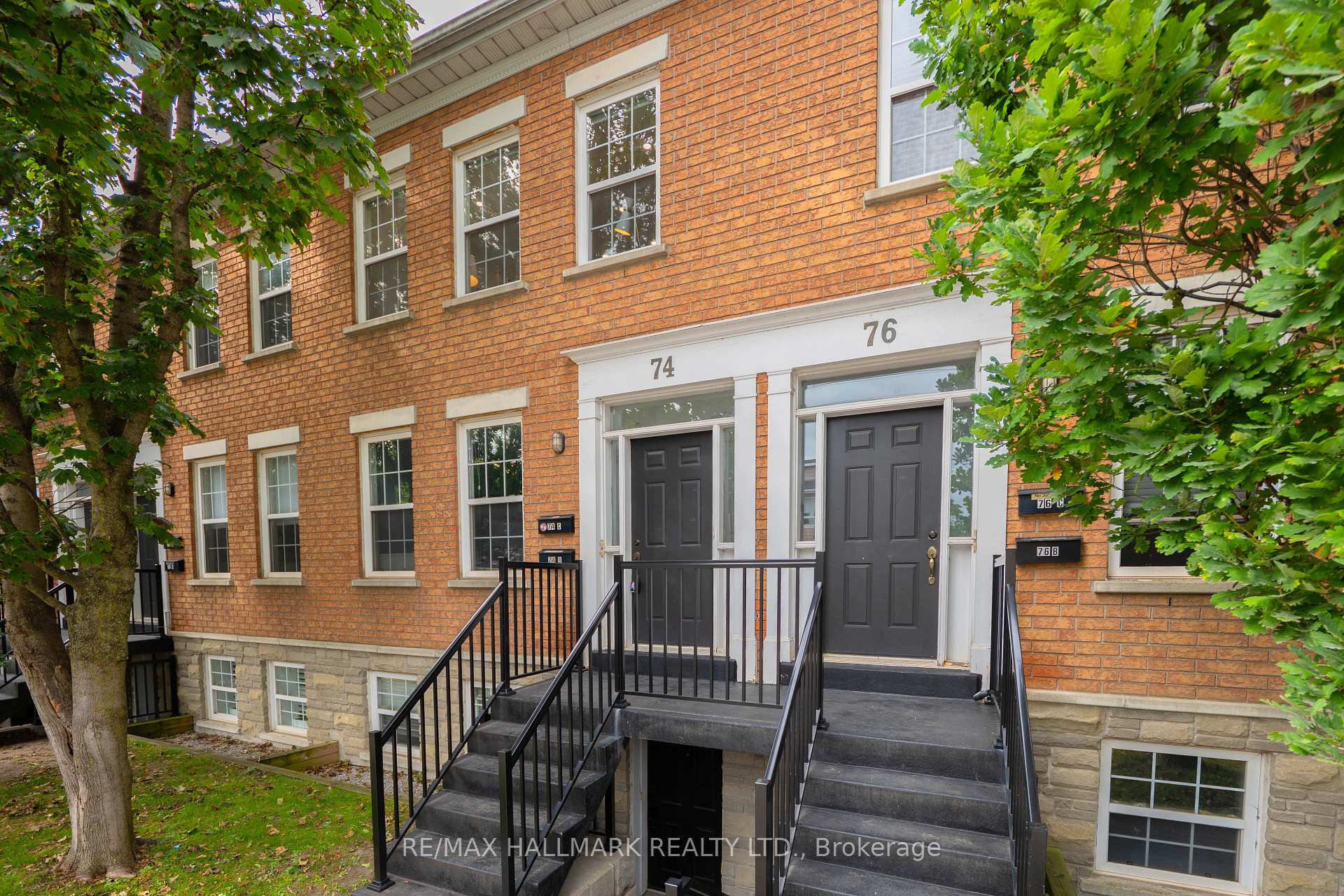 Front of Unit C, 74 Coxwell Avenue