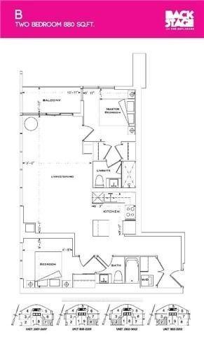 Photo 5 of Unit 3402, 1 The Esplanade Drive, Toronto, Waterfront Communities — HOMEH