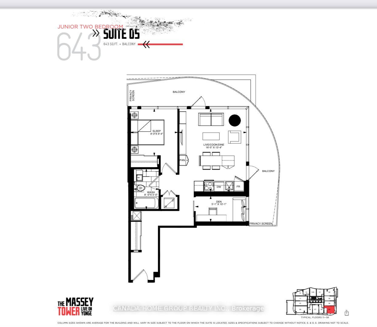 Photo 26 of Unit 3605, 197 Yonge Street, Toronto, Church-Yonge Corridor — HOMEH