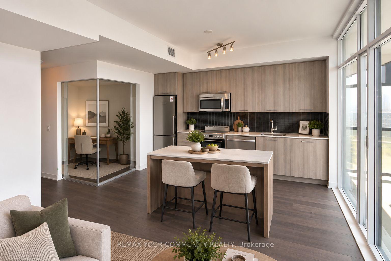 Photo 6 of Unit 1210, 105 George Street, Toronto, Moss Park — HOMEH