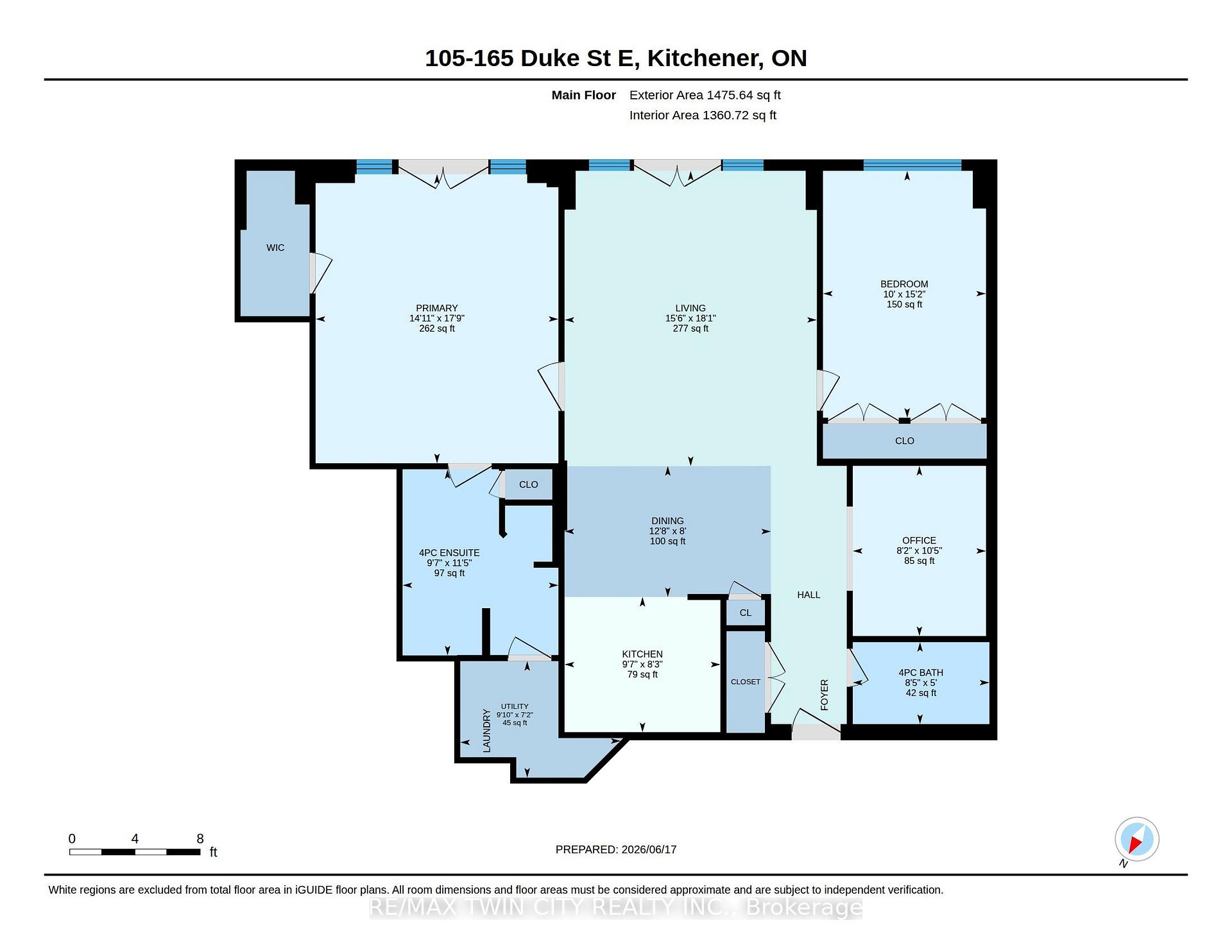 Photo 24 of Unit 105, 165 Duke Street E, Kitchener, City Commercial Core — HOMEH
