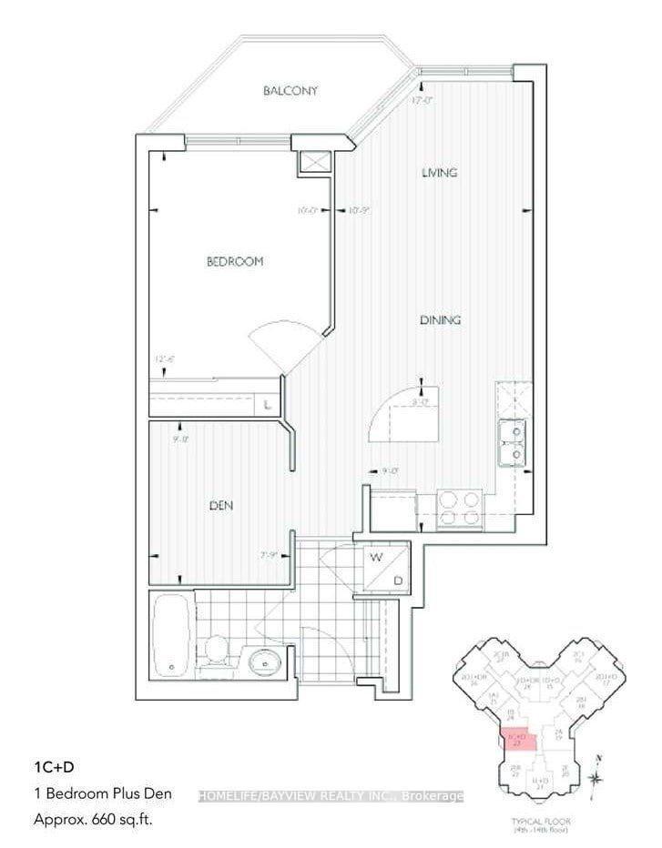 Photo 11 of Unit 1706, 78 Harrison Garden Boulevard, North York, Willowdale East — HOMEH