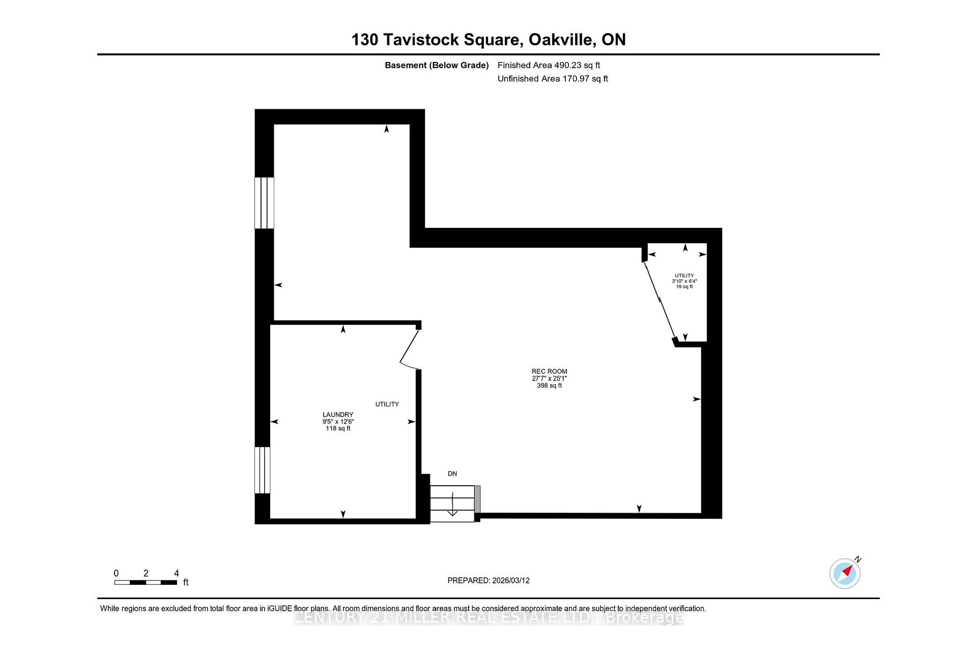Photo 39 of 130 Tavistock Square, Oakville, Southwest — HOMEH