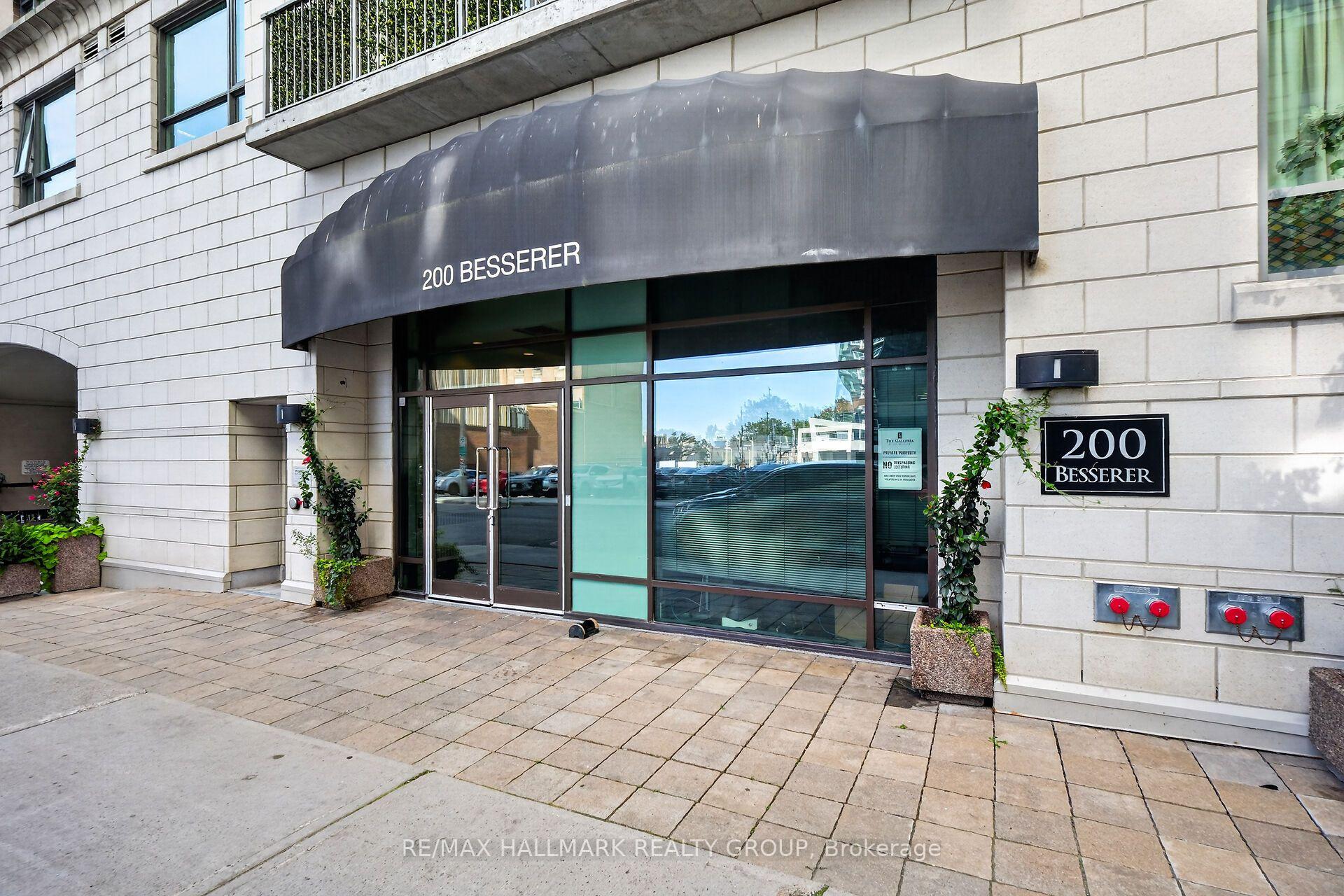 Photo 2 of Unit 208, 200 Besserer Street, Ottawa, Sandy Hill — HOMEH
