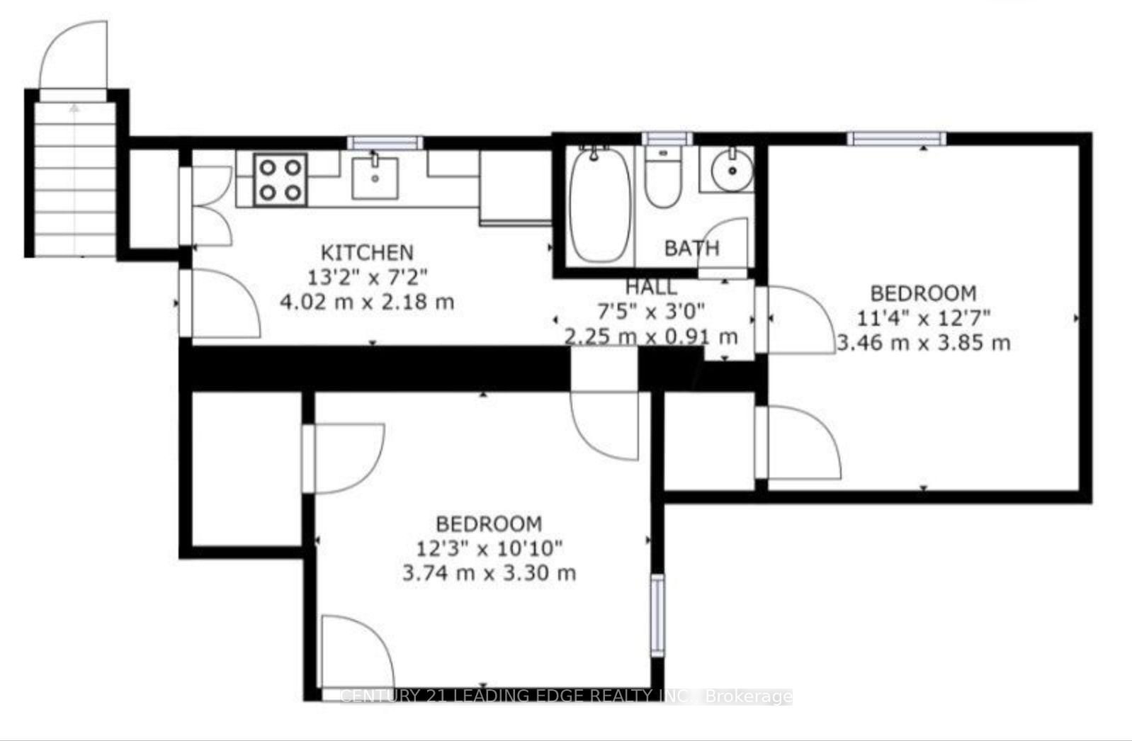 Photo 2 of Unit Bsmt 2, 527 Glengarry Avenue, Toronto, Bedford Park-Nortown — HOMEH