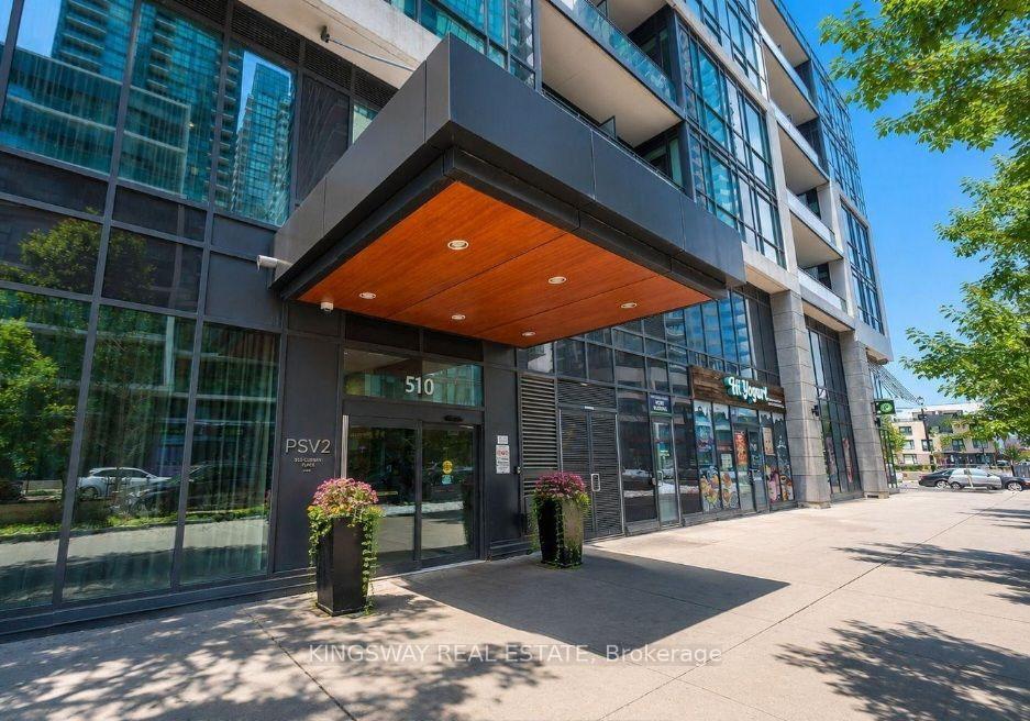 Front of Unit 2407, 510 Curran Place N