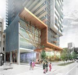 Front of Unit 2510, 50 Wellesley Street E