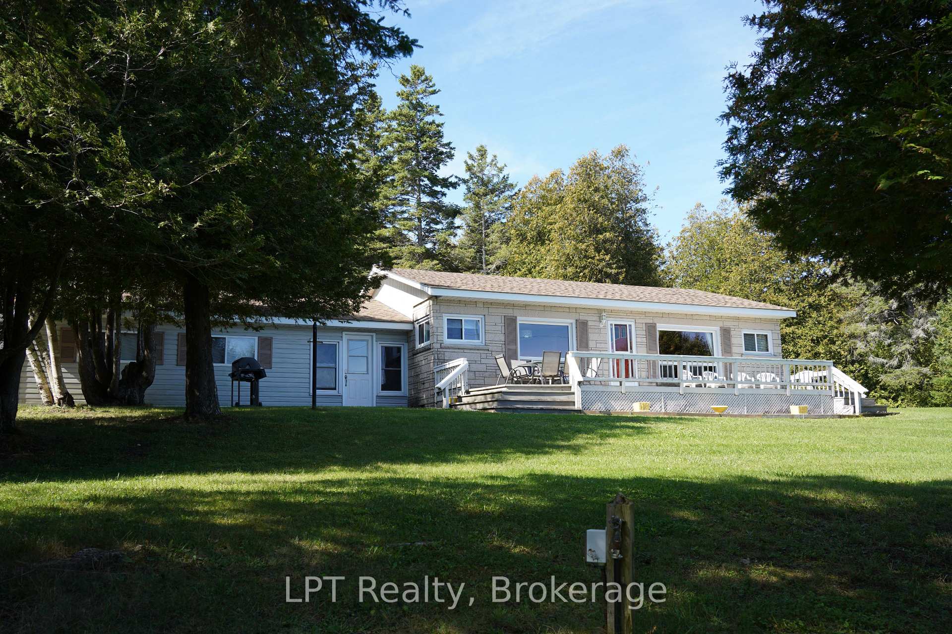 Front of 317 Isthmus Bay Road
