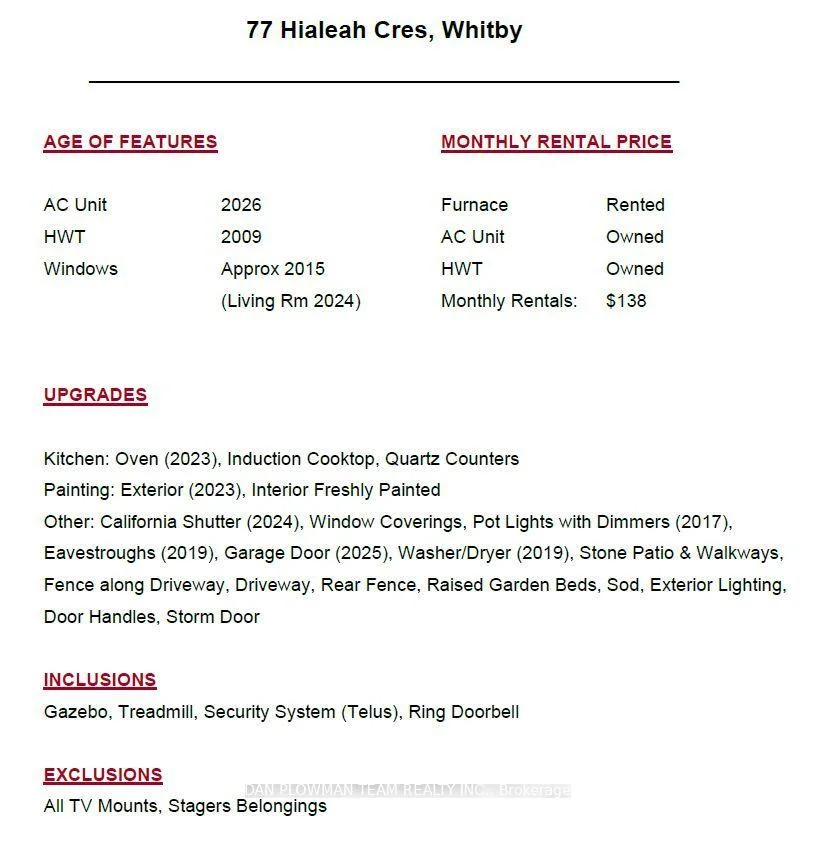 Photo 54 of 77 Hialeah Crescent, Whitby, Blue Grass Meadows — HOMEH