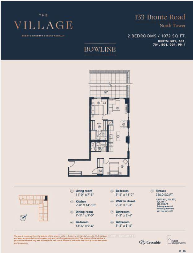 Photo 17 of Unit A917, 125 Bronte Road, Oakville, Bronte — HOMEH