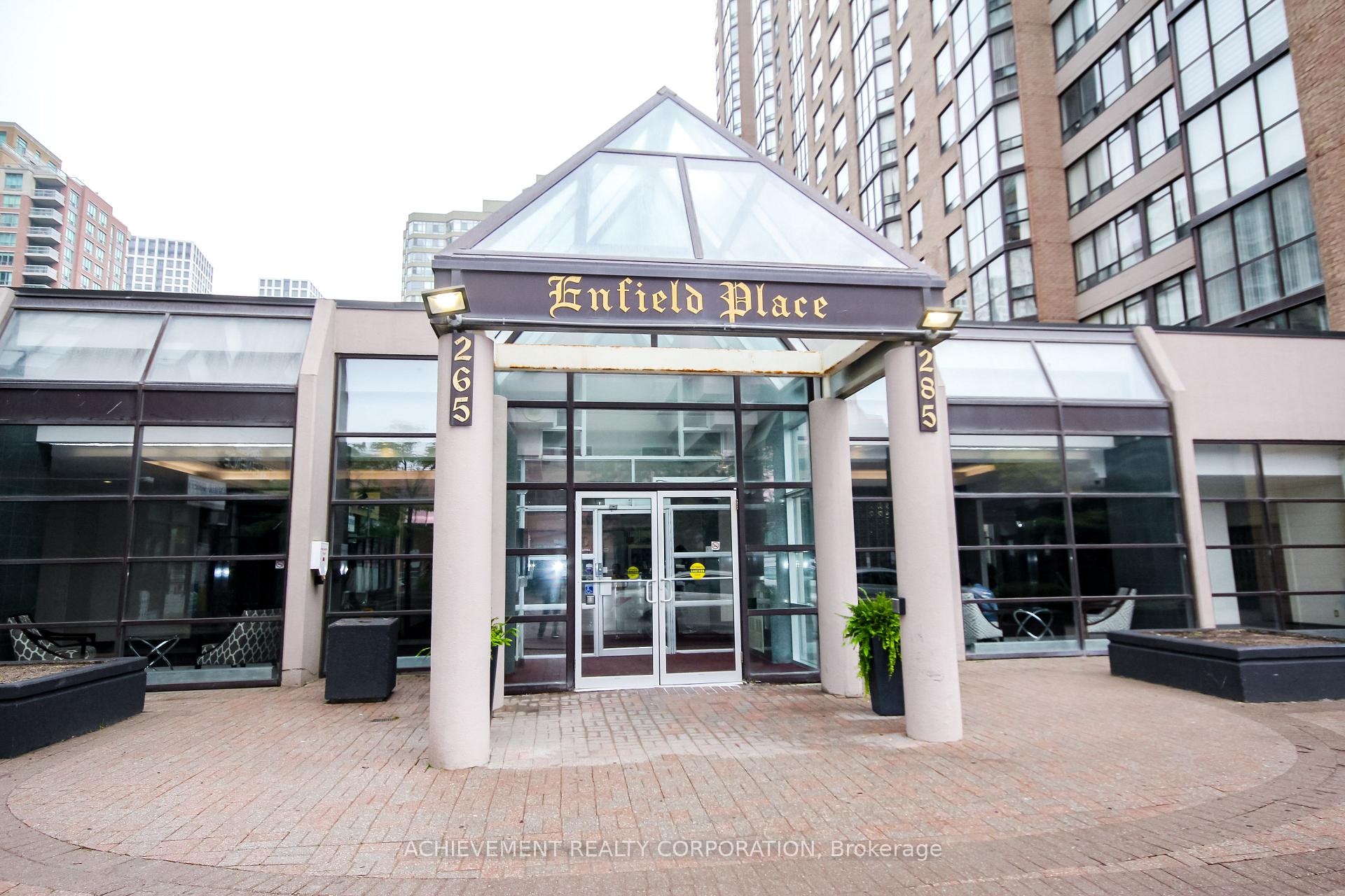 Front of Unit 1106, 285 Enfield Place