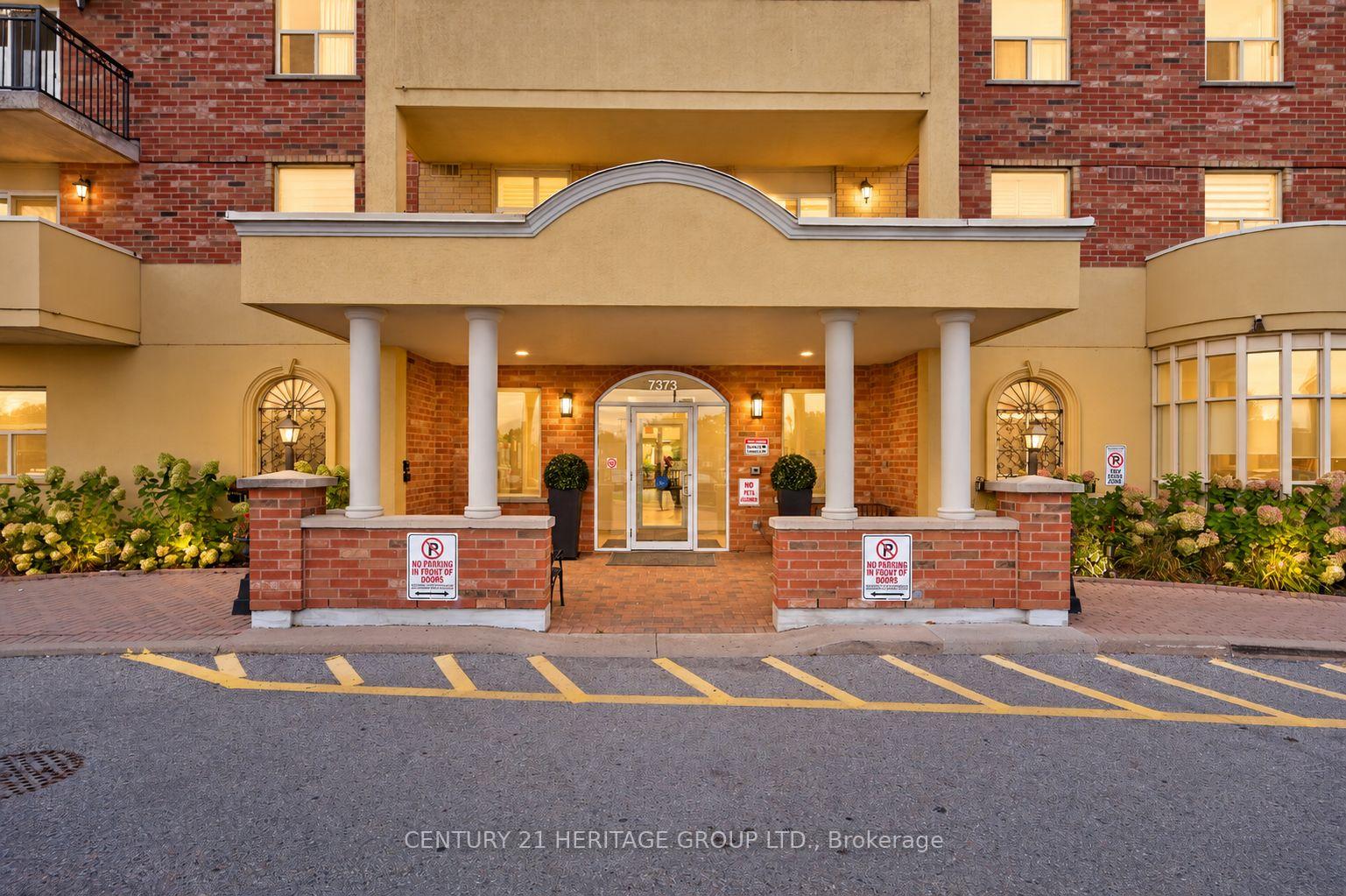 Front of Unit 309, 7373 Martin Grove Road