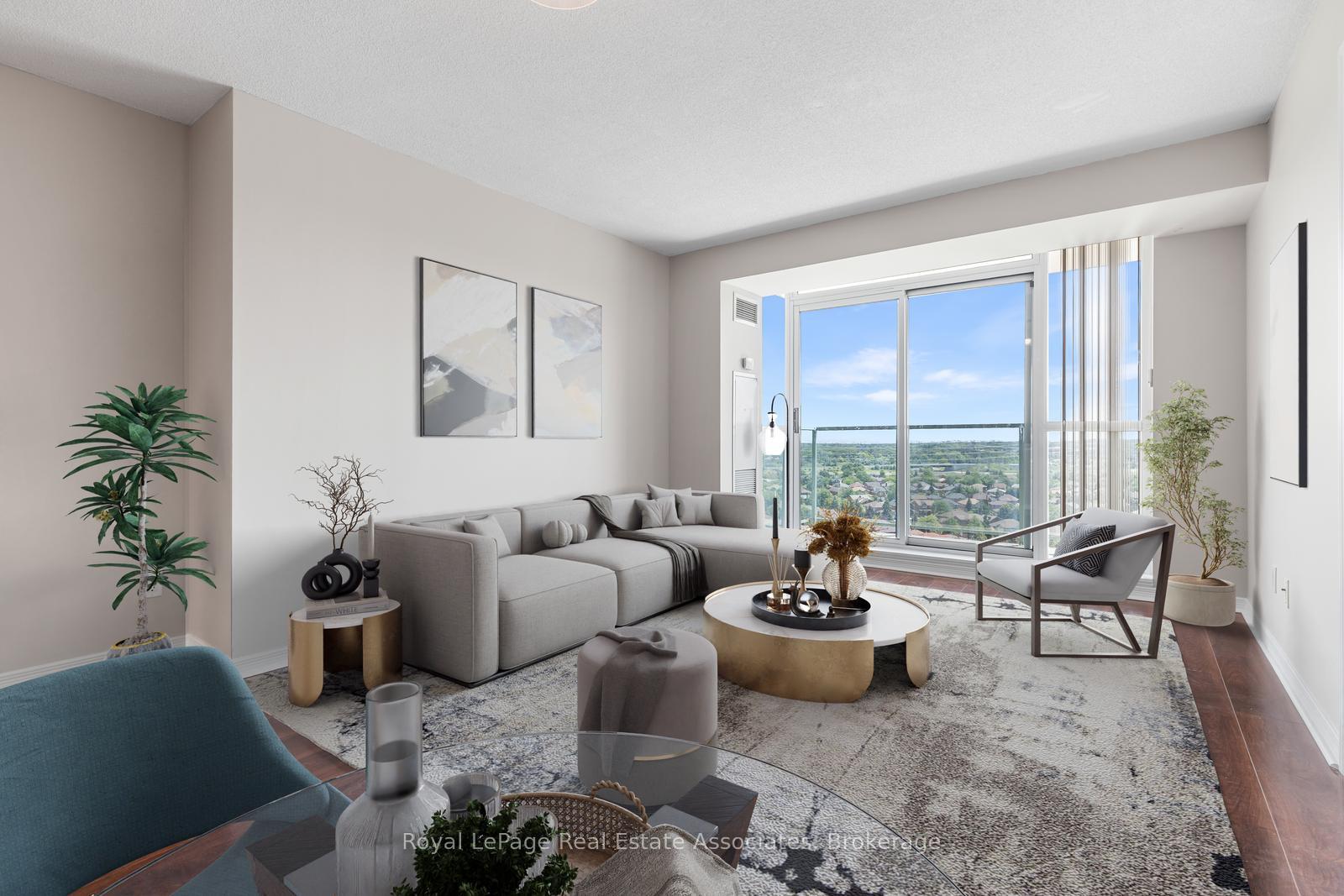 Front of Unit 1707, 4889 Kimbermount Avenue