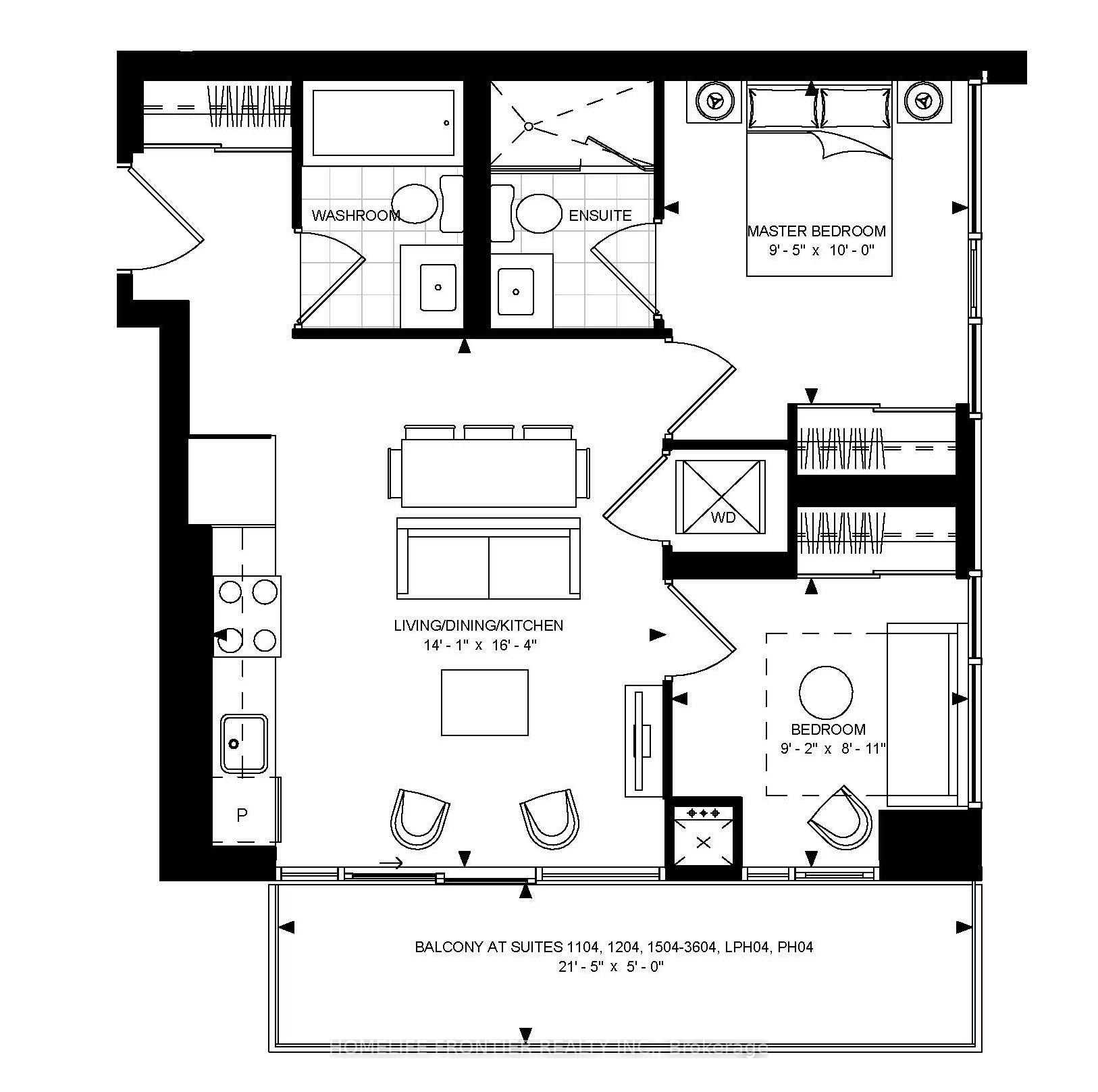 Photo 10 of Unit 2504, 7895 Jane Street, Vaughan, Vaughan Corporate Centre — HOMEH