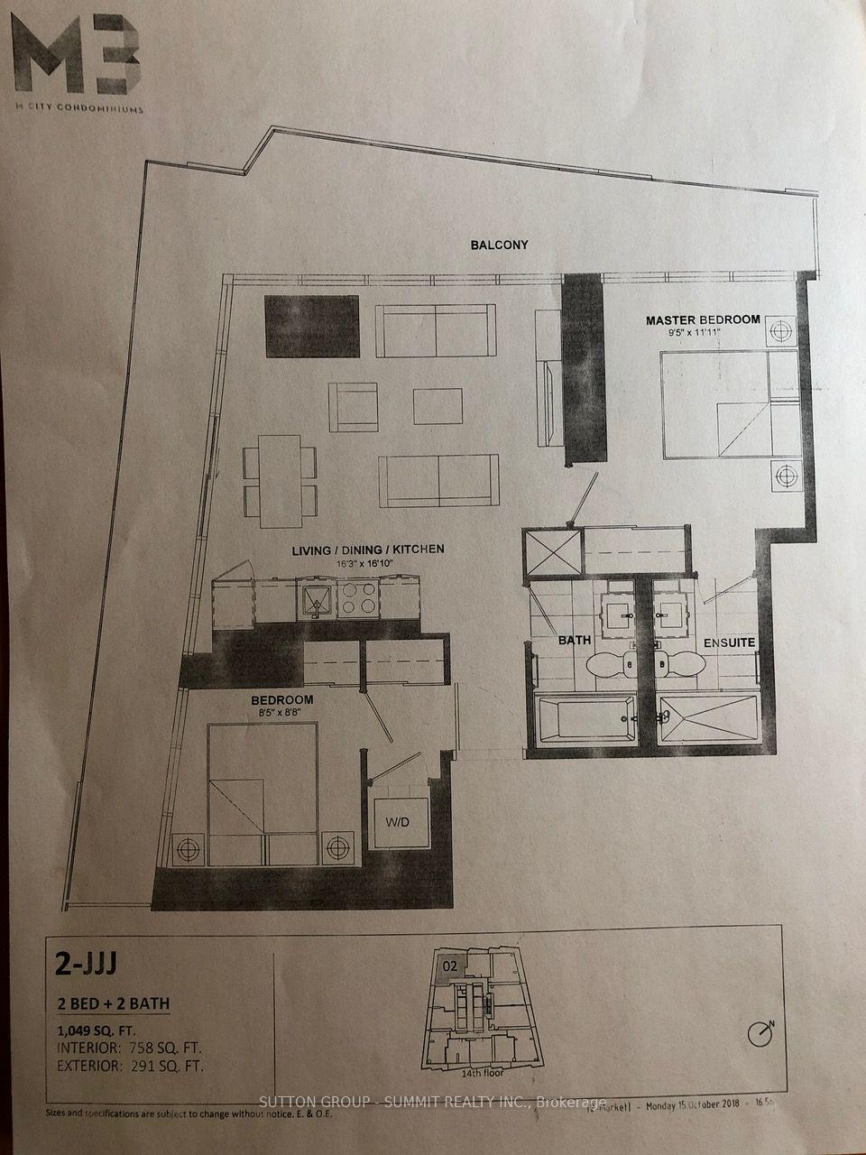 Photo 31 of Unit 5903, 448 Burnhamthorpe Road W, Mississauga, City Centre — HOMEH