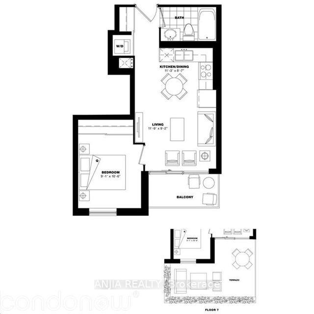 Photo 10 of Unit 1211, 3091 Dufferin Street, Scarborough, Bendale — HOMEH